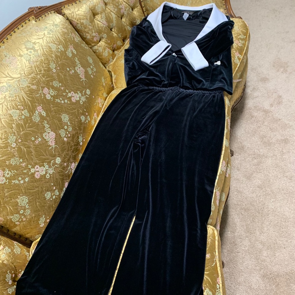 Alex Evenings 2 Piece Velour Suit - XL